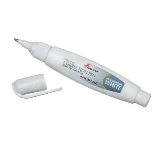 CORRECTION PEN SKILCRAFT® WHITE